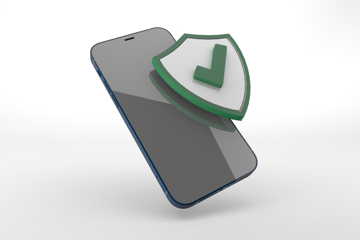 Online security ssl certificate with smartphone